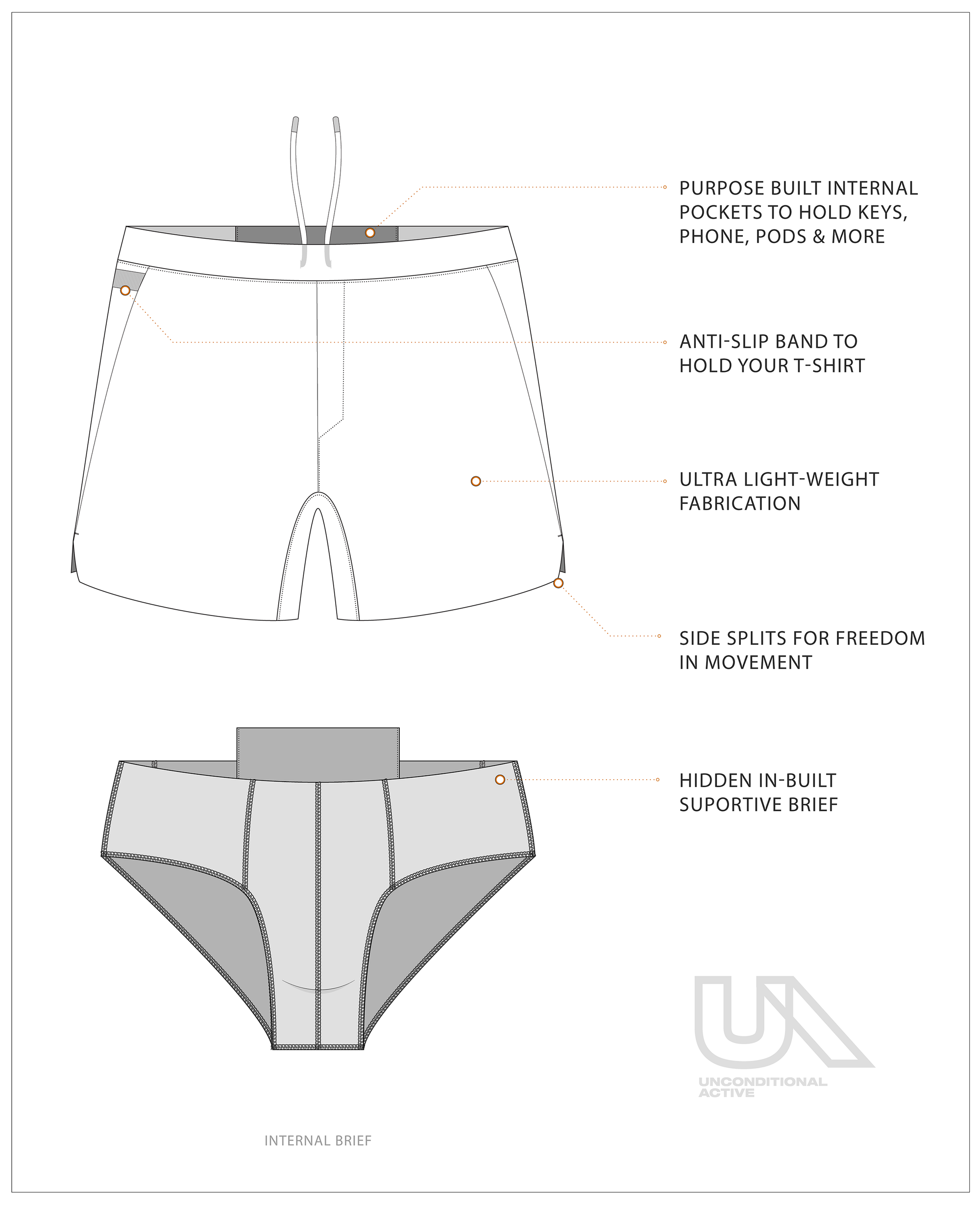 Invincible Distance Run Short